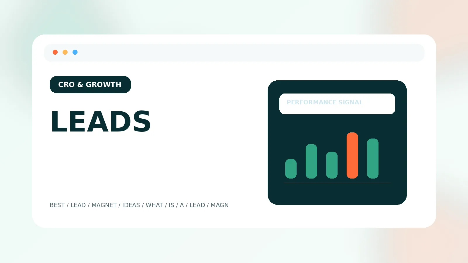 Best Lead Magnet Ideas: What Is a Lead Magnet? visual