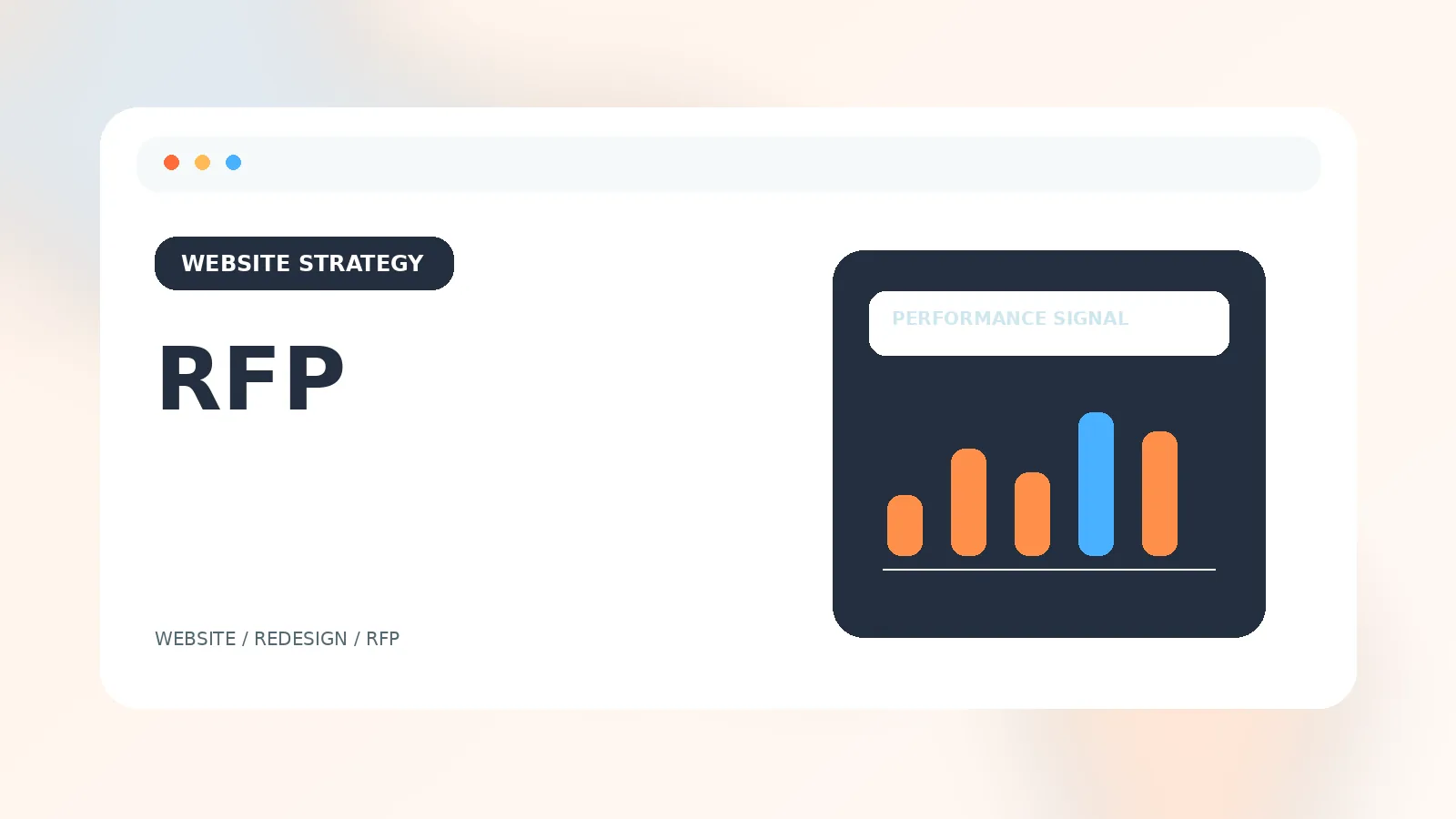How to write a website redesign rfp [Examples + Free Templates] visual