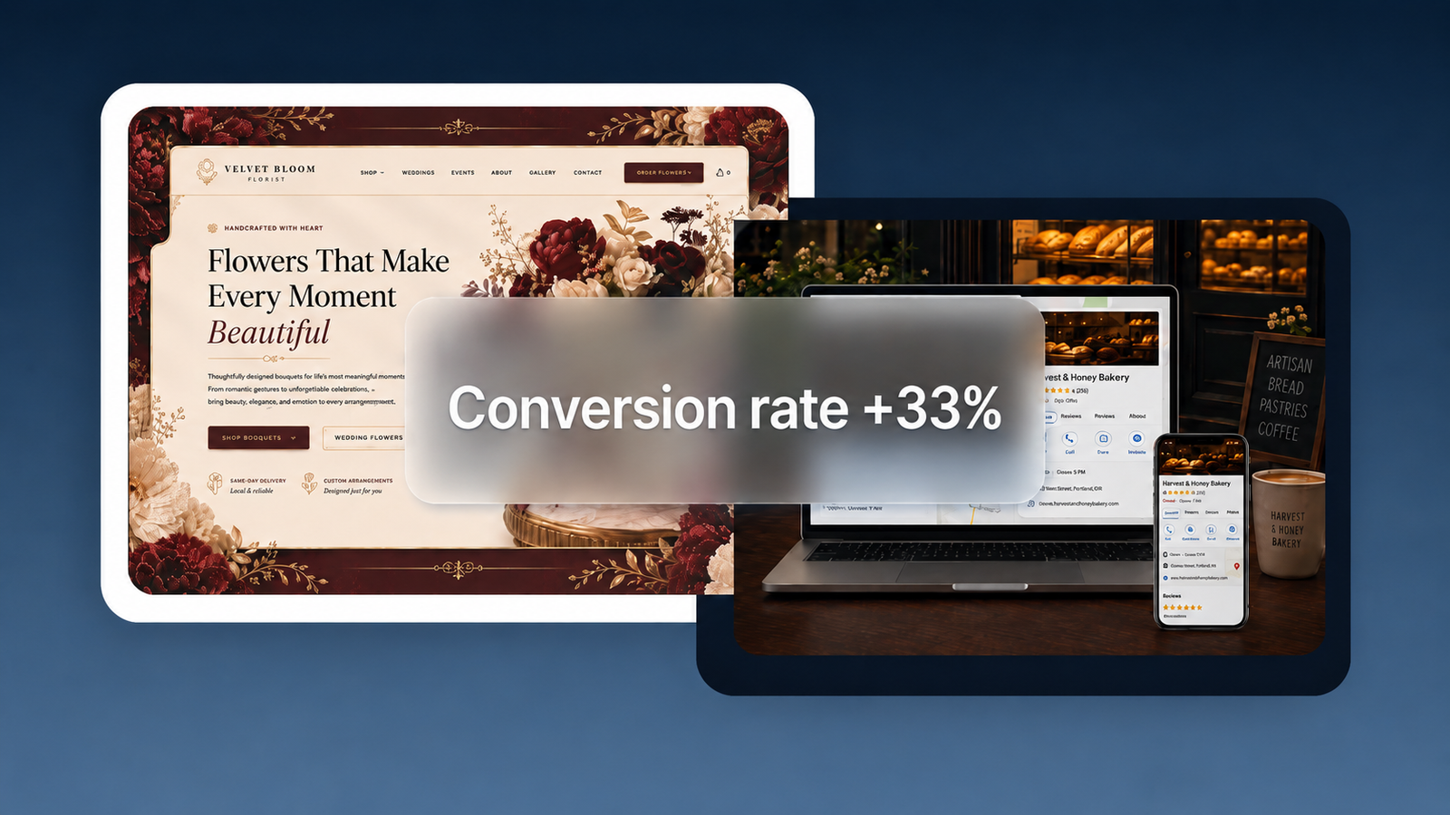 Results-driven CRO and website visual
